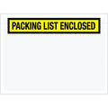Packing List Envelopes, Yellow, PK1000