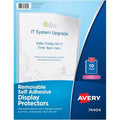 Display Sheet Protector, Clear, PK10