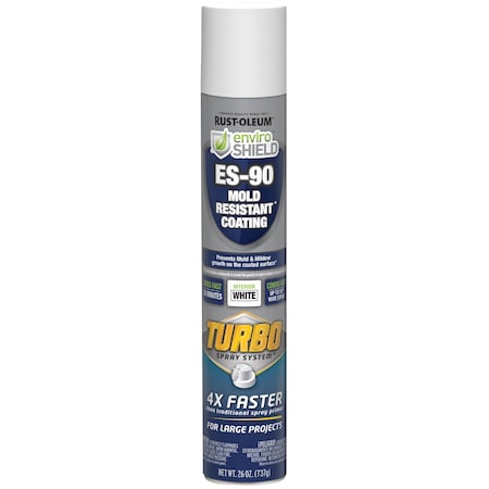 ES-90 Mold Resistant Coating with Turbo Spray System, White, 26 oz