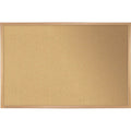 Cork Bulletin Board 60x48"", Wood Frame