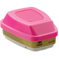 Combination Cartridge/Filter, 3M 6000/FF-400 Series, P100, Bayonet, Magenta/Olive, PK2
