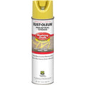 Inverted Marking Chalk, 17 oz, Aerosol, APWA Yellow, Water -Based