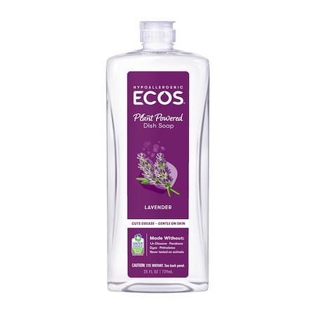 Dishwashing Liquid, Lavender, 25oz., PK6