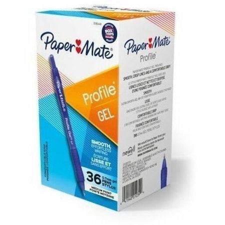 Profile Gel Pen, 0.7mm, Blue, PK36