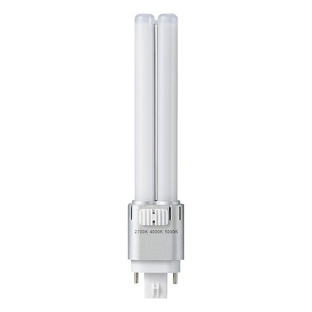 LED PL Lamp, 4-Pin (GX24q), Frosted