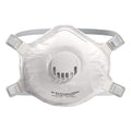 Particulate Respirator, R95, Exhalation Valve, Molded, Adj. Straps, Nose Clip, Universal, PK 80