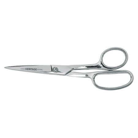 Carpet Napping Shear, Curved Handle, Left , 7-7/8"