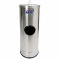Wipes Stainless Steel Floor Stand Dispenser, Silver