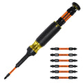 Screwdriver, Ratcheting, Impact, 13-in-1
