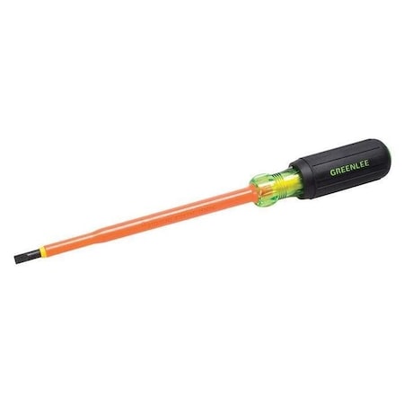 Insulated Slotted Screwdriver 3/16 in Round