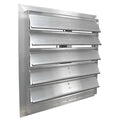 Motorized Damper, Aluminum, Square, 18 ga