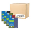 Subject 1 Pkt Wirebound Notebooks, 11"x9", 120 sht, Asstd Covers, College Ruled w/Margin, PK24