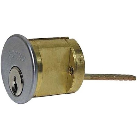 Rim Cylinder, w/ 2 Keys, For Detex Devices