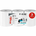 Power Clean X70 Medium Duty Cloths, Center Pull Roll, Long Lasting, White, 3 PK
