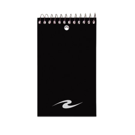 Wirebound Memo Book 3"x5" Narrow Ruled Asst Poly Cover, PK72