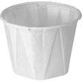 Souffle Cup 1 oz. White, Paper, Pk5000