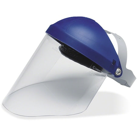 Face Shield Visor, Clear Visor, 9" Height, Uncoated Lens, Clear