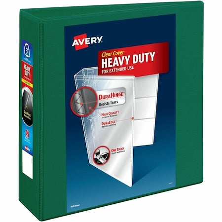 Heavy-Duty View 3 Ring Binder, 3 In Ring