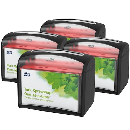 Napkin Dispenser, Plastic, Tabletop, 250
