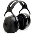 Peltor X5 Over-the-Head Ear Muffs, Dielectric, Electrically Insulated, Passive, NRR 31 dB, Black
