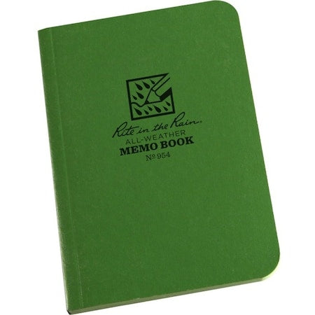 All Weather Memo Book, Univ, 3-1/2 x 5 in.