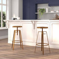 Gold Adjustable Barstool, PK2