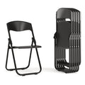 Black Plastic Folding Chair, PK6
