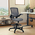 Drafting Chair Dark Gray Mesh Drafting Chair, Mesh, Dark Gray