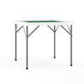 Square Folding Table, Plastic Top, White