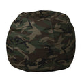 Bean Bag Chair, 30 in W 30" L 18" H