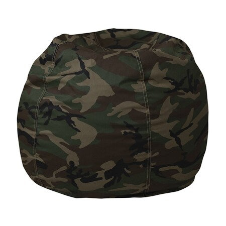 Bean Bag Chair, 30 in W 30" L 18" H