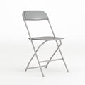 Folding Chair - Grey Plastic - Event Chair