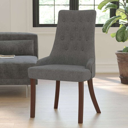Hercules Paddington Chair, Wood Back, 22-3/4 in W 23" L 39-1/2" H, Fabric Seat