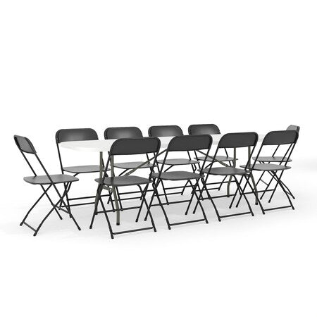 Plastic Event Fold Table Set