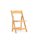 Natural Wood Folding Chair