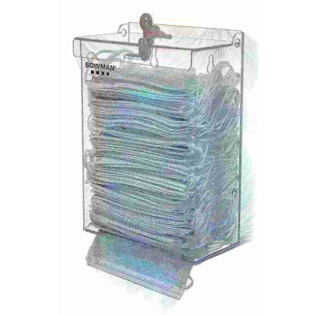 Face Mask Dispenser, Locking