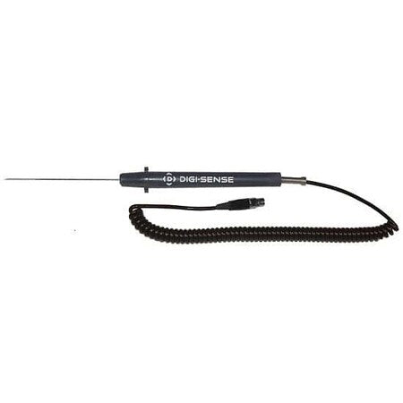 Hypodermic RTD Probe, 100 Ohm, 5-ft Coil