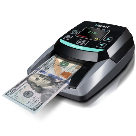Counterfeit Detector with 4-Way Insertion & Report Screen