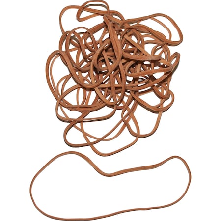 Standard Rubber Bands - 8" Circumference x 1/8" Wide