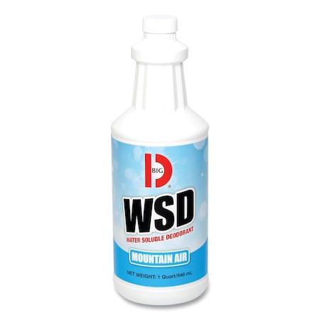 Water-Soluble Deodorant, Mountain Air, 32 oz, PK12
