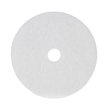 Floor Pads, Polish, 19", White, PK5