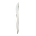 Mediumweight Polypropylene Cutlery, Knife, White, 1000PK
