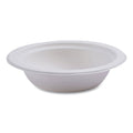 Vanguard Renewable and Compostable Sugarcane Bowls, 12 oz, Wht, PK1000