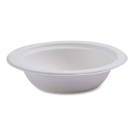 Vanguard Renewable and Compostable Sugarcane Bowls, 12 oz, Wht, PK1000