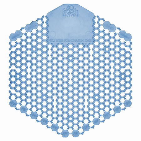 Wave 3D Urinal Deodorizer Screen, Blue, Cotton Blossom, PK60
