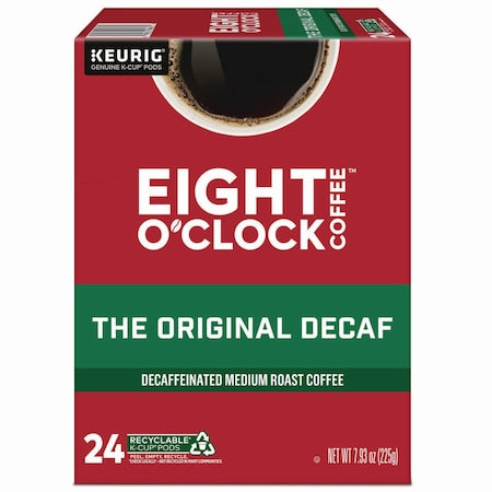 Decaffeinated Coffee, Original Decaf, K-Cup, Decaffeinated Coffee, 0.88 lbs, 24 PK