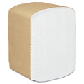 Full Fold Dispenser Napkins, 1-Ply, 13 x 12, White, PK6000