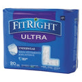 FitRight Ultra Protective Underwear, Large, 40" to 56" Waist, PK20