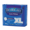 FitRight Ultra Protective Underwear, X-Large, 56" to 68" Waist, PK20