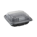EarthChoice Hinge-Lid Takeout Container, 1-Cmp, 38oz, 8.5x8.5x3, PK150 PK